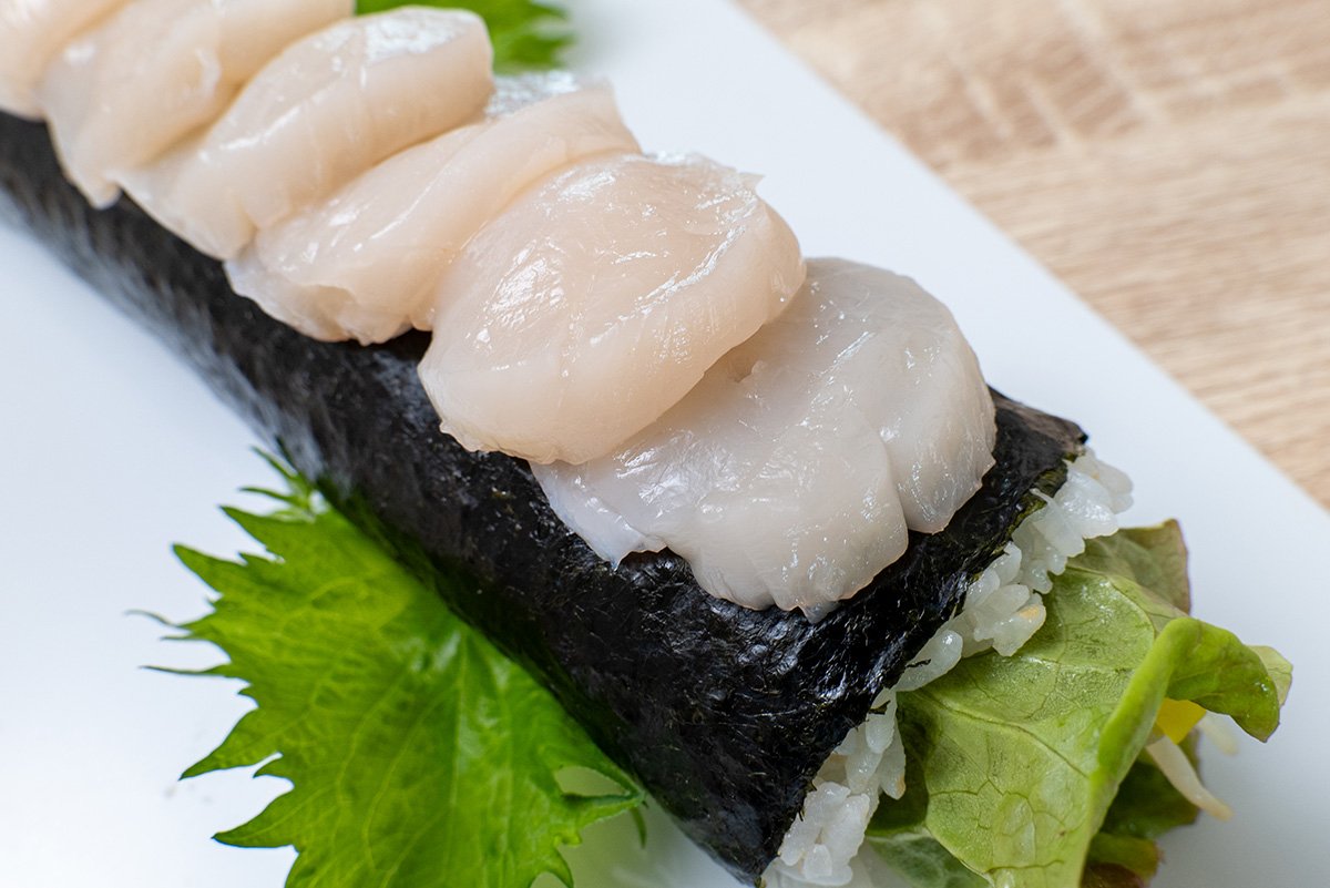 ほたてマシマシ恵方巻き＆生春巻きアレンジ