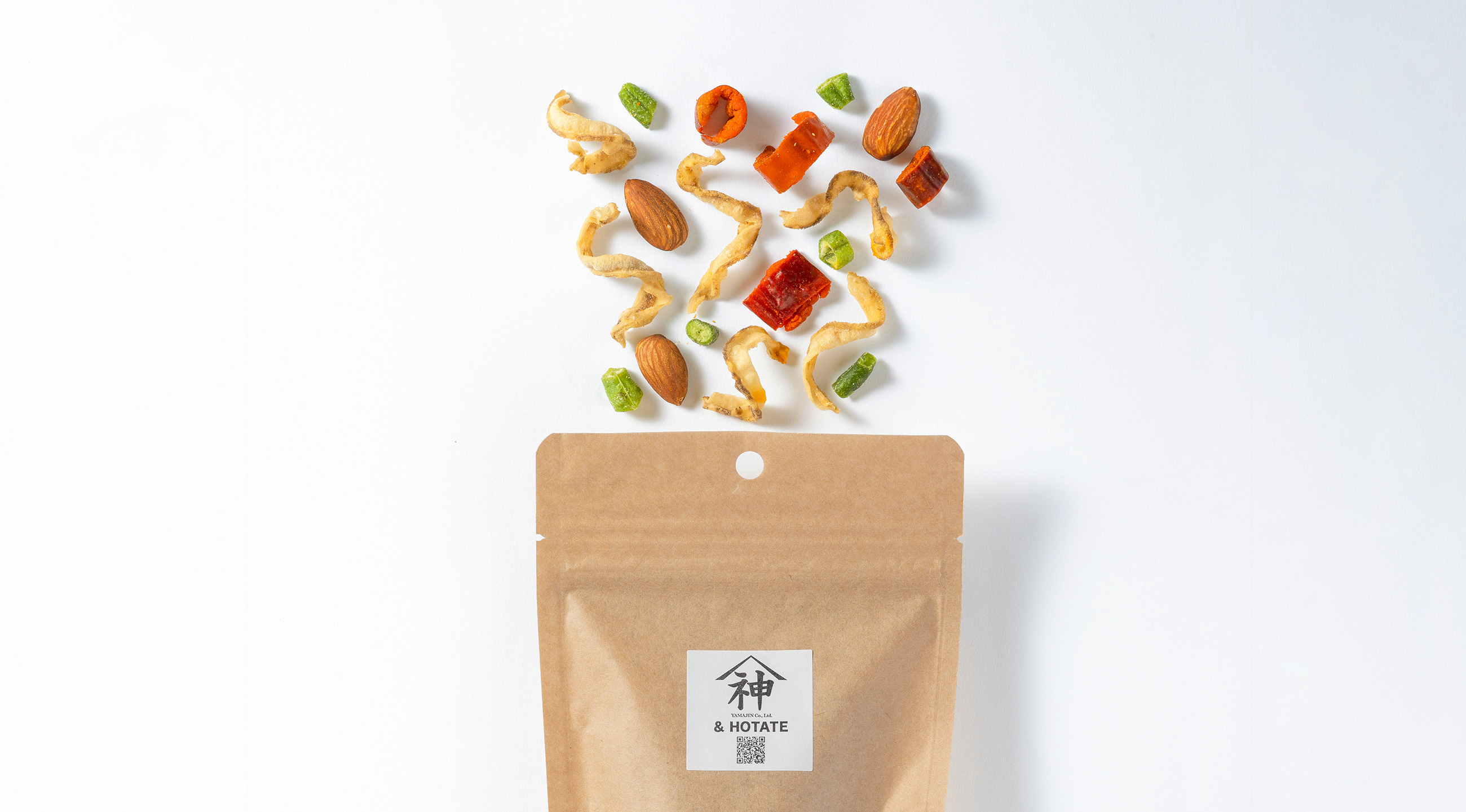 ひもとお野菜を揚げたお菓子「＆HOTATE」